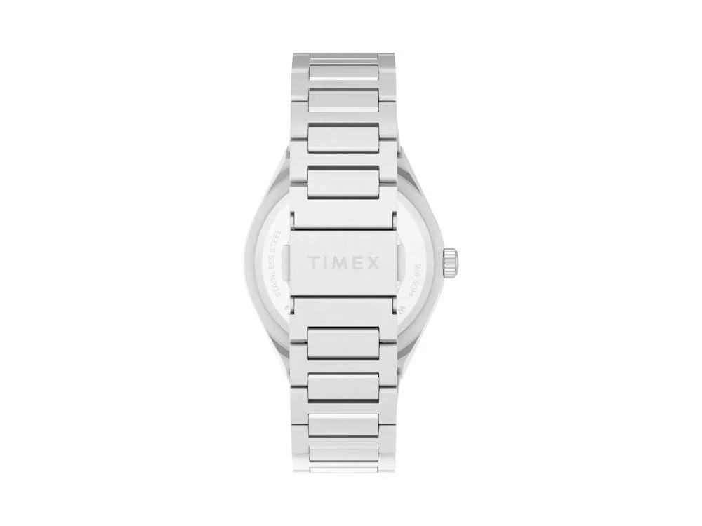 Timex Q Continental Quartz Watch, Black, 38 mm, TW2Y25000 - Image 3