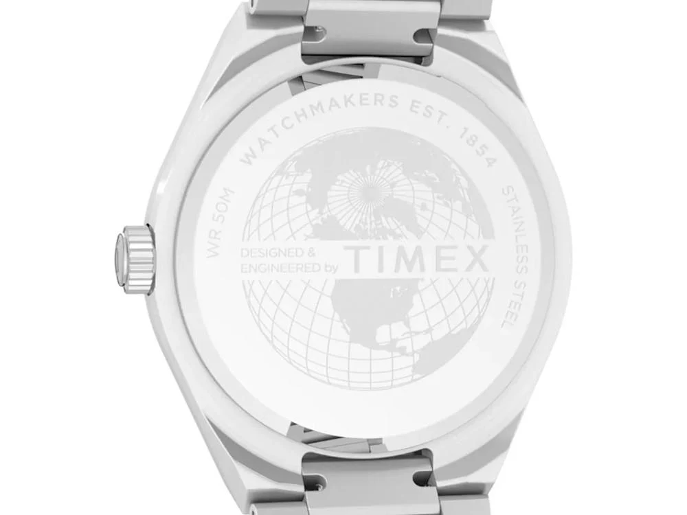 Timex Q Continental Quartz Watch, Black, 38 mm, TW2Y25000 - Image 4