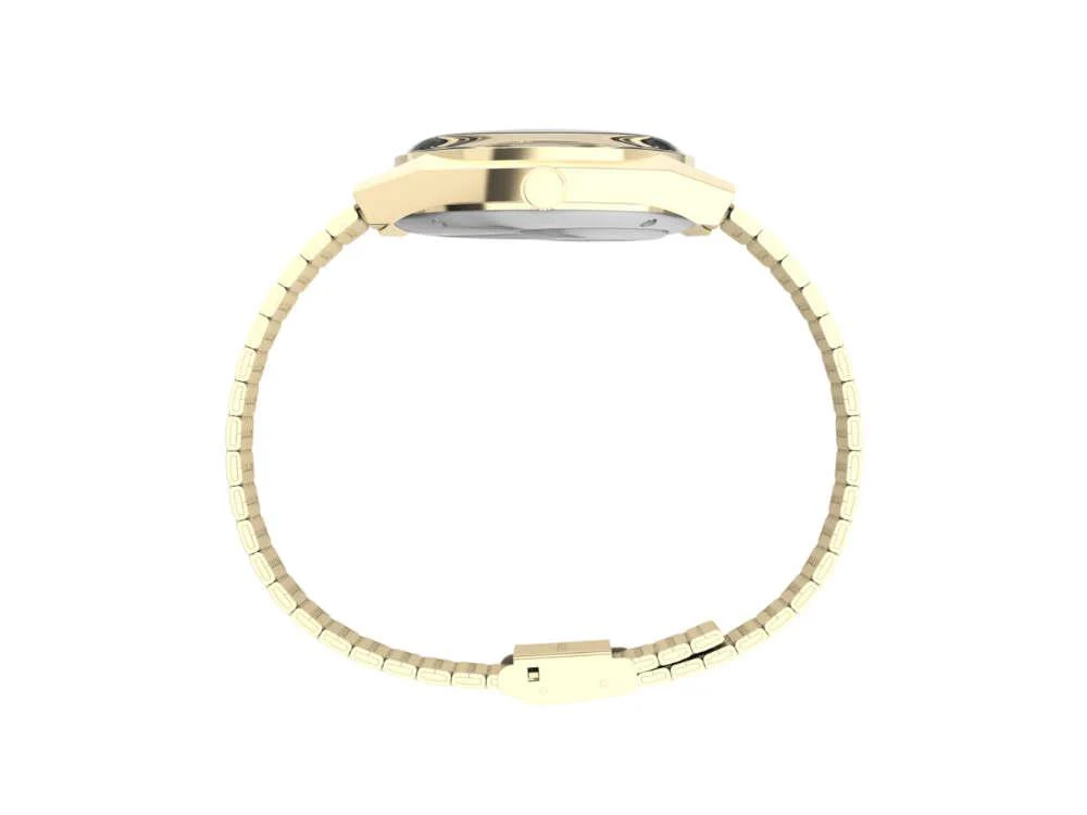 Timex Q Timex Falcon Eye Quartz Watch, PVD Gold, Black, 38 mm, TW2W62500 - Image 3