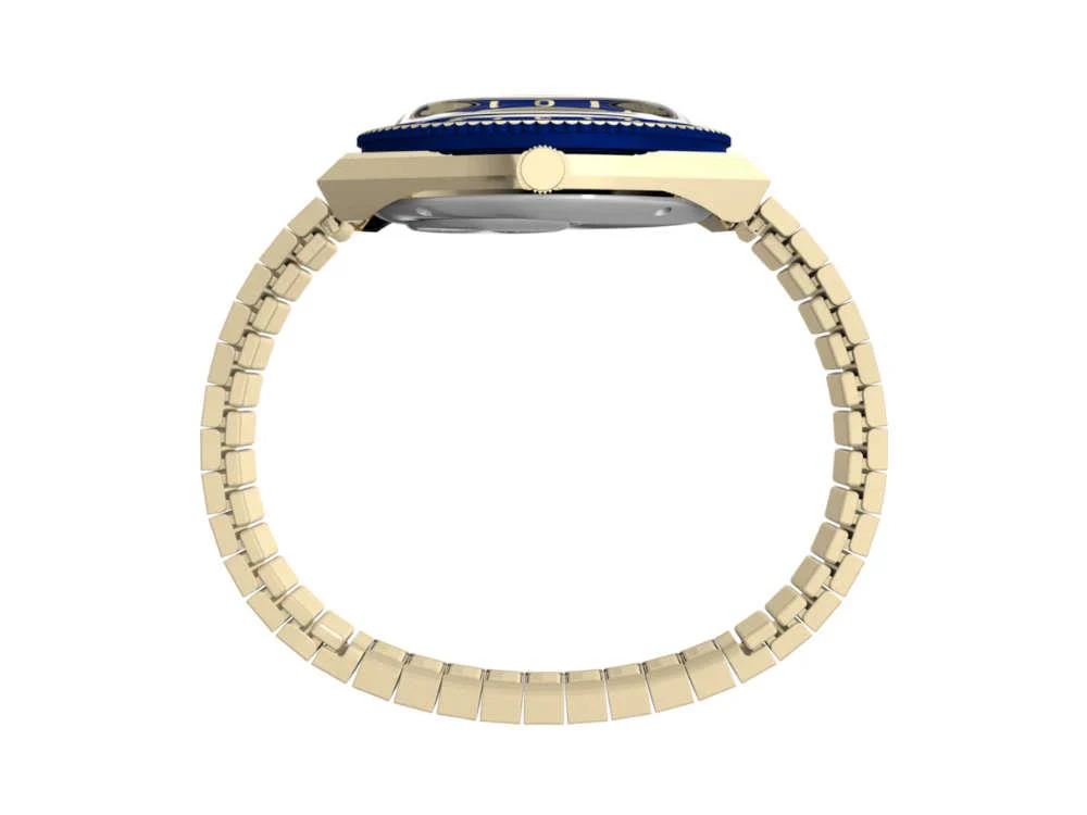 Timex Q Timex Women's Quartz Watch, Blue, 36 mm, TW2V92400 - Image 4