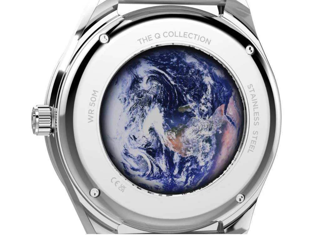 Timex Q Timex x NASA Quartz Watch, Black, 40 mm, TW2Y56700 - Image 6