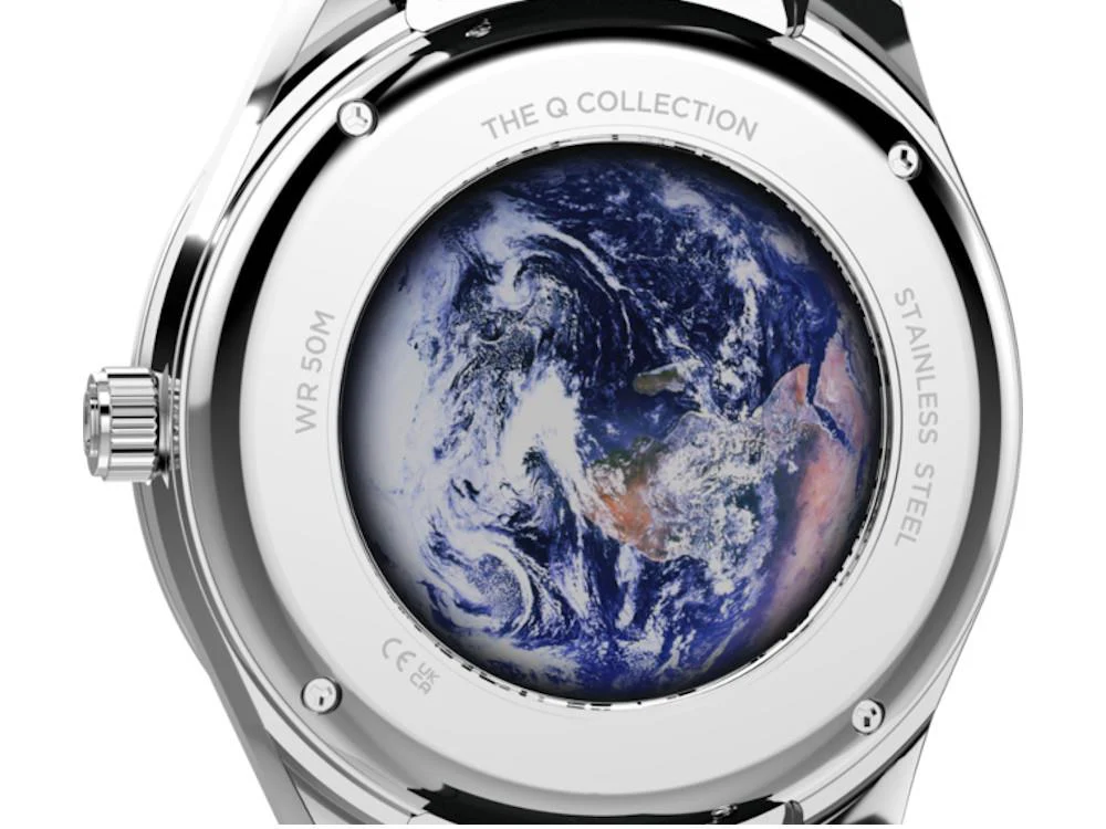 Timex Q Timex x Nasa Quartz Watch, Black, 40 mm, TW2Y56800 - Image 6