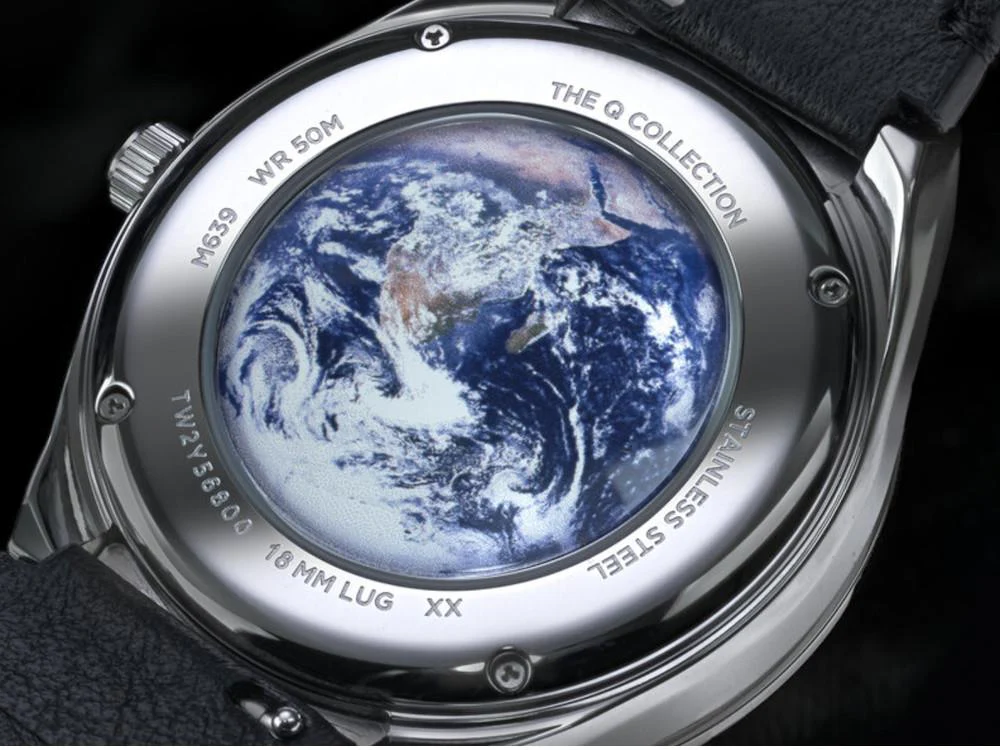 Timex Q Timex x Nasa Quartz Watch, Black, 40 mm, TW2Y56800 - Image 7