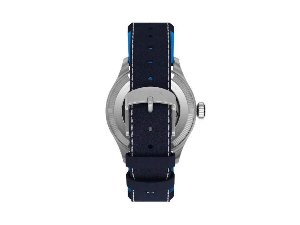 Timex The Waterbury Pan Am Automatic Watch, Blue, 41 mm, TW2Y38800 - Image 3