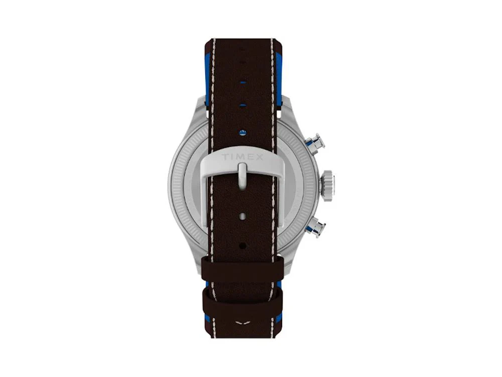 Timex The Waterbury Pan Am Quartz Watch, Silver, 41 mm, Chronograph, TW2Y38700 - Image 3