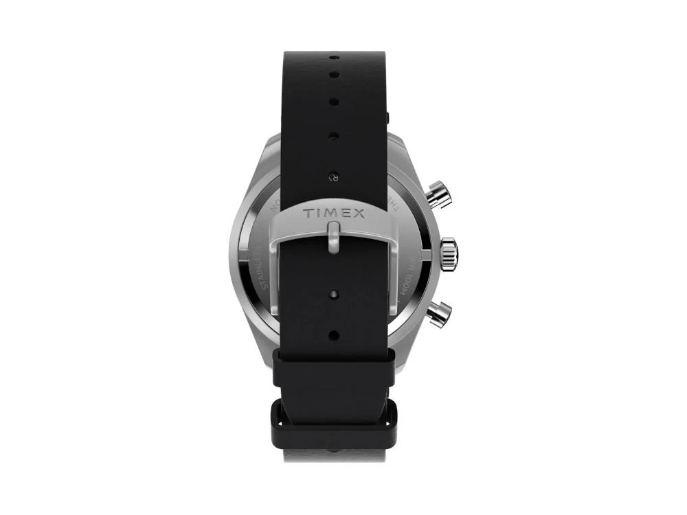 Timex The Waterbury Quartz Watch, Black, 41 mm, Chronograph, TW2V42500 - Image 3
