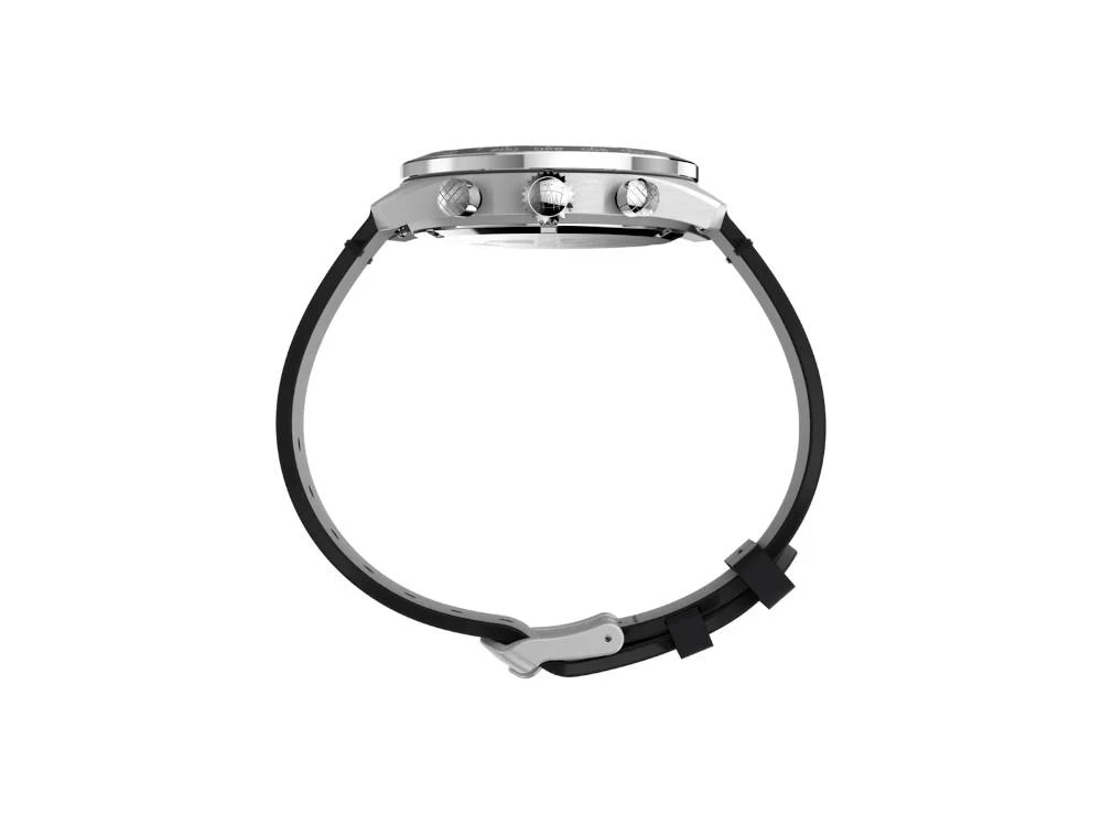 Timex The Waterbury Quartz Watch, Black, 41 mm, Chronograph, TW2V42500 - Image 4