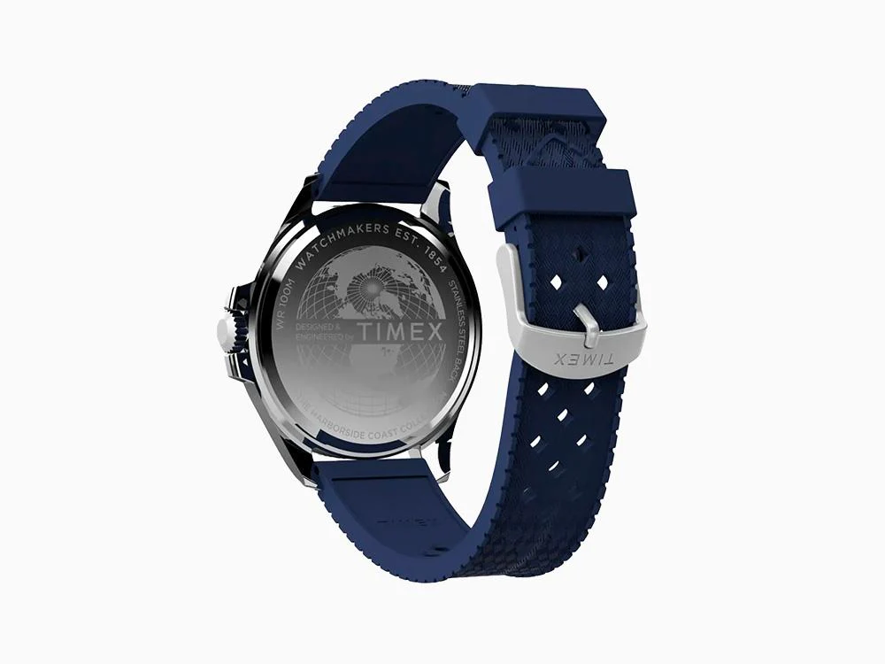 Timex Trend Harborside Coast Quartz Watch, Blue, 44 mm, TW2Y05000 - Image 6