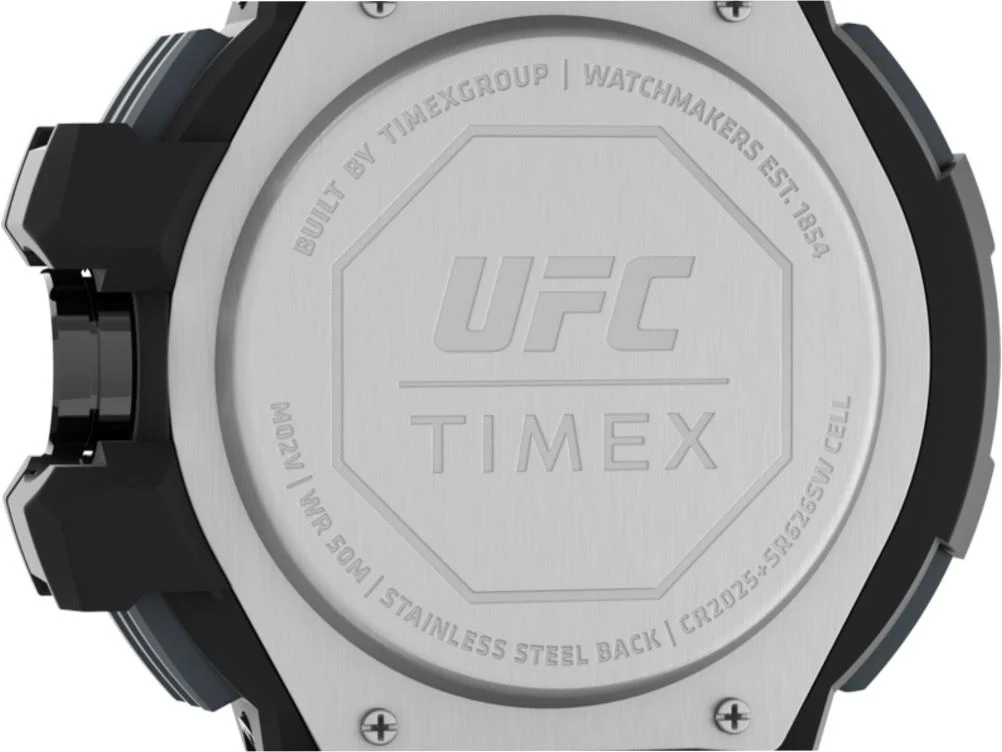 Timex UFC Colossus Quartz Watch, Polycarbonate, Black, 53 mm, TW5M51800 - Image 5