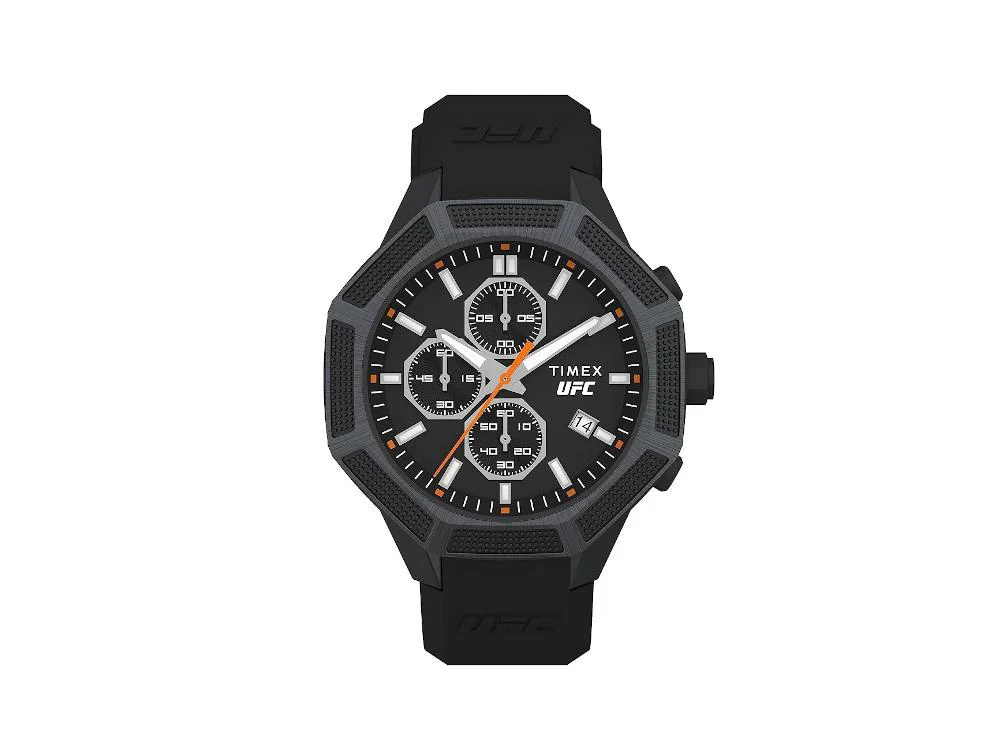 Timex UFC King Quartz Watch, Black, 45 mm, TW2V87200 - Image 2