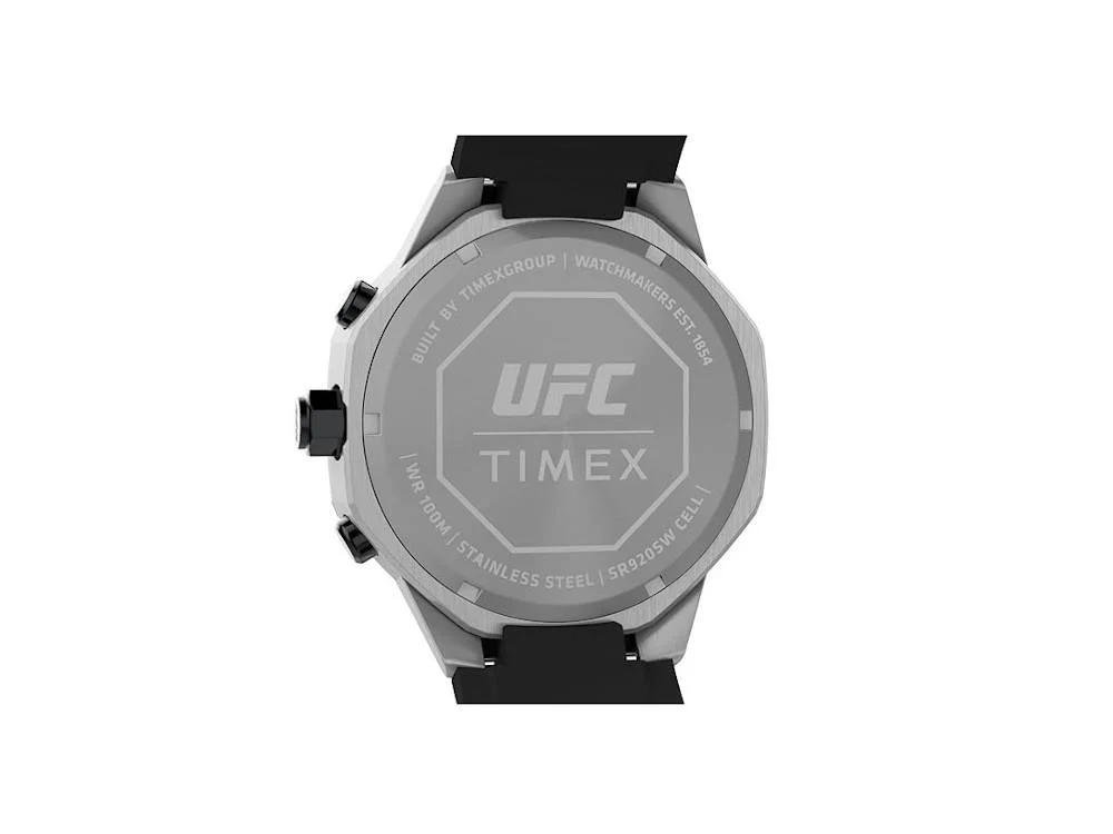 Timex UFC King Quartz Watch, Black, 45 mm, TW2V99300 - Image 5