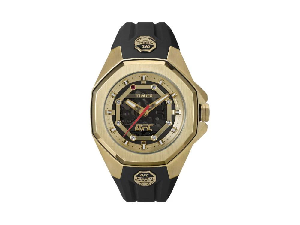 Timex UFC PRO Men's Quartz Watch, Black, 45 mm, TW2V86500