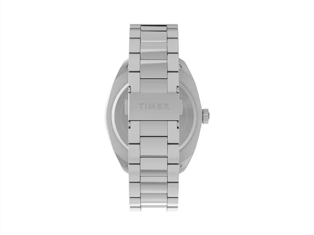 Timex Weston Quartz Watch, Recycled Steel, Black, 45 mm, TW2Y22600 - Image 3