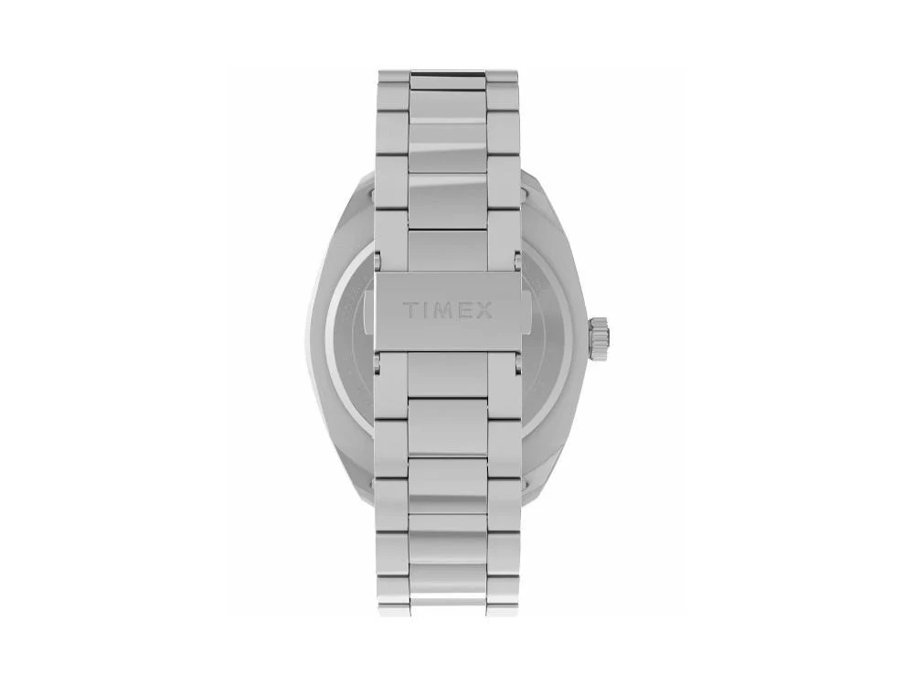 Timex Weston Quartz Watch, Recycled Steel, Blue, 45 mm, TW2Y22700 - Image 3