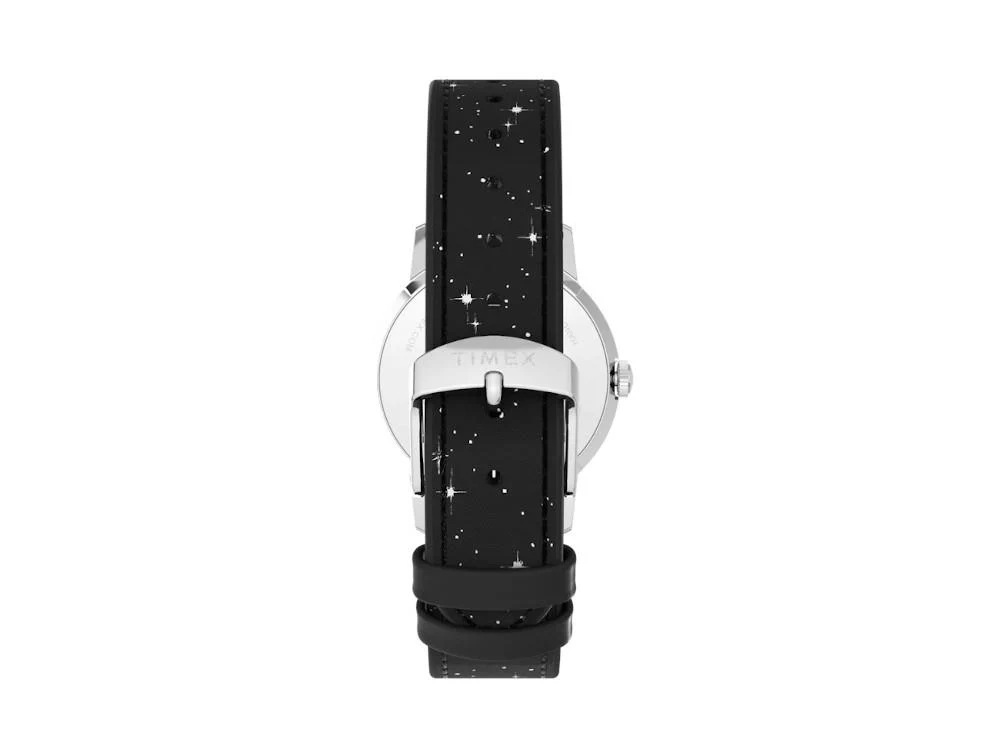 Timex x Peanuts Marlin Hand-Wound Space, Black, 34 mm, TW2W89700 - Image 4