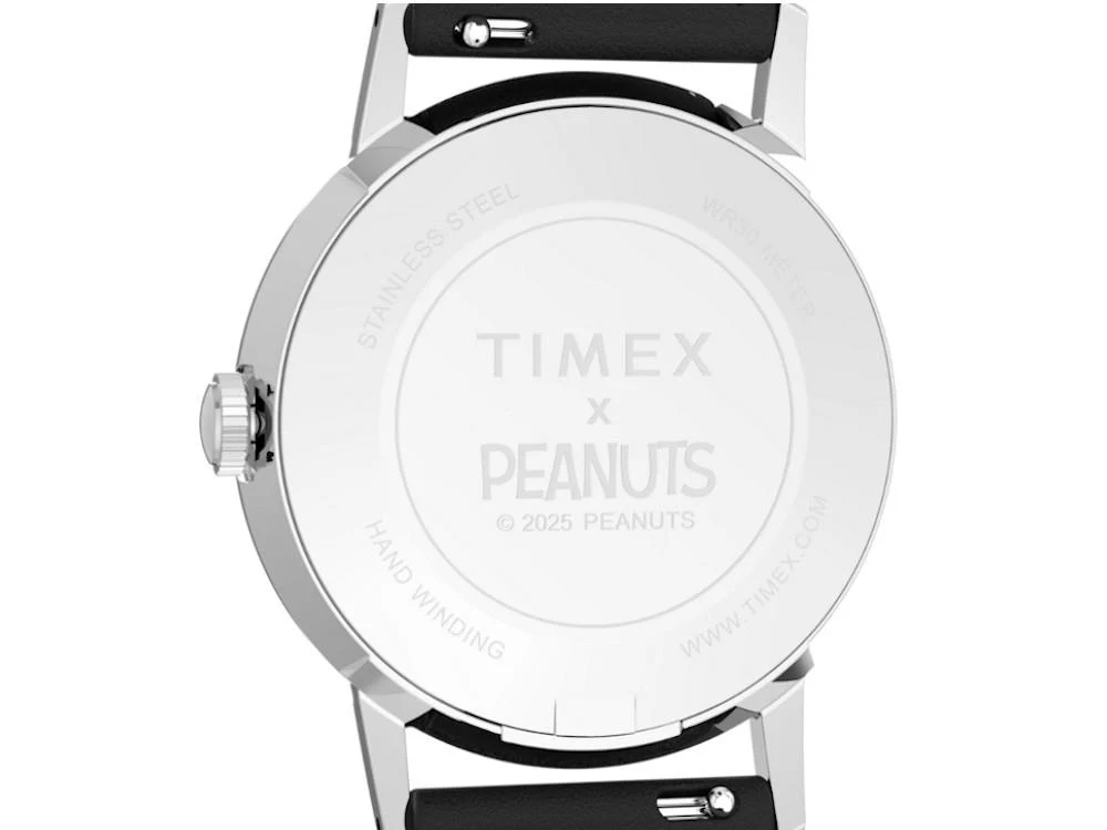 Timex x Peanuts Marlin Hand-Wound Space, Black, 34 mm, TW2W89700 - Image 5