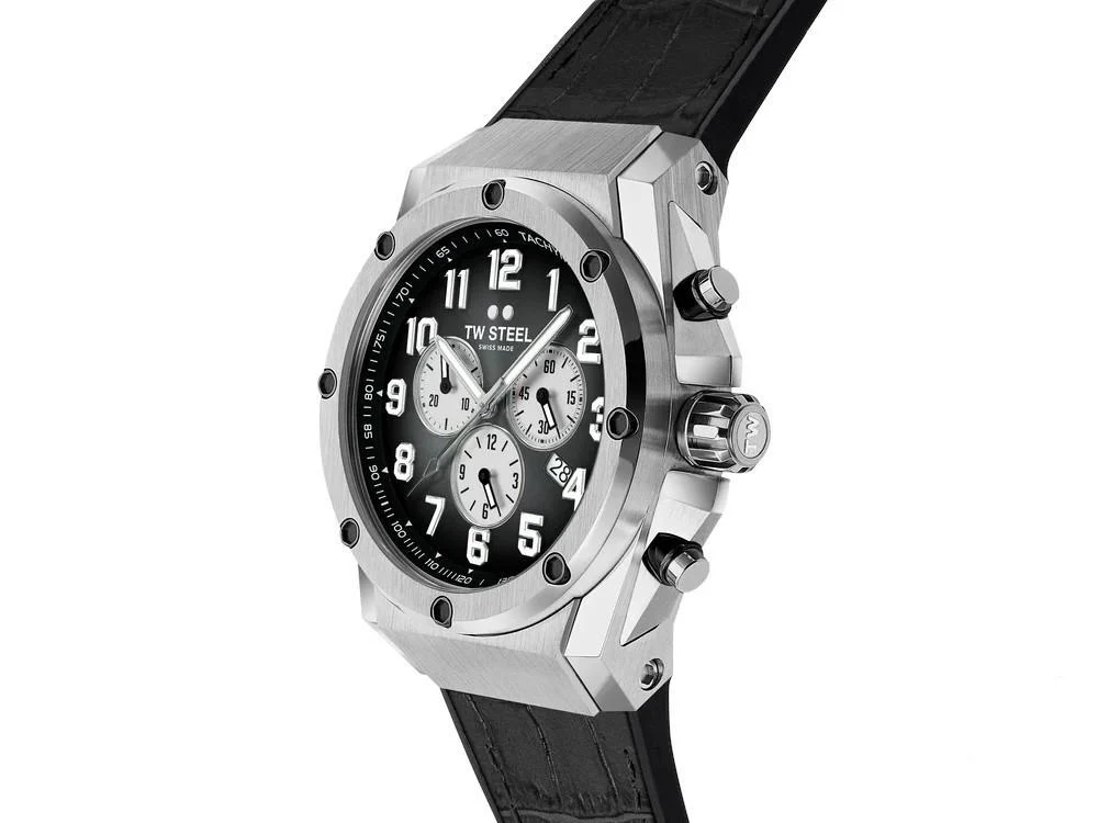 TW Steel Ace Genesis Quartz Watch, Grey, 44 mm, Limited Edition, ACE130 - Image 4