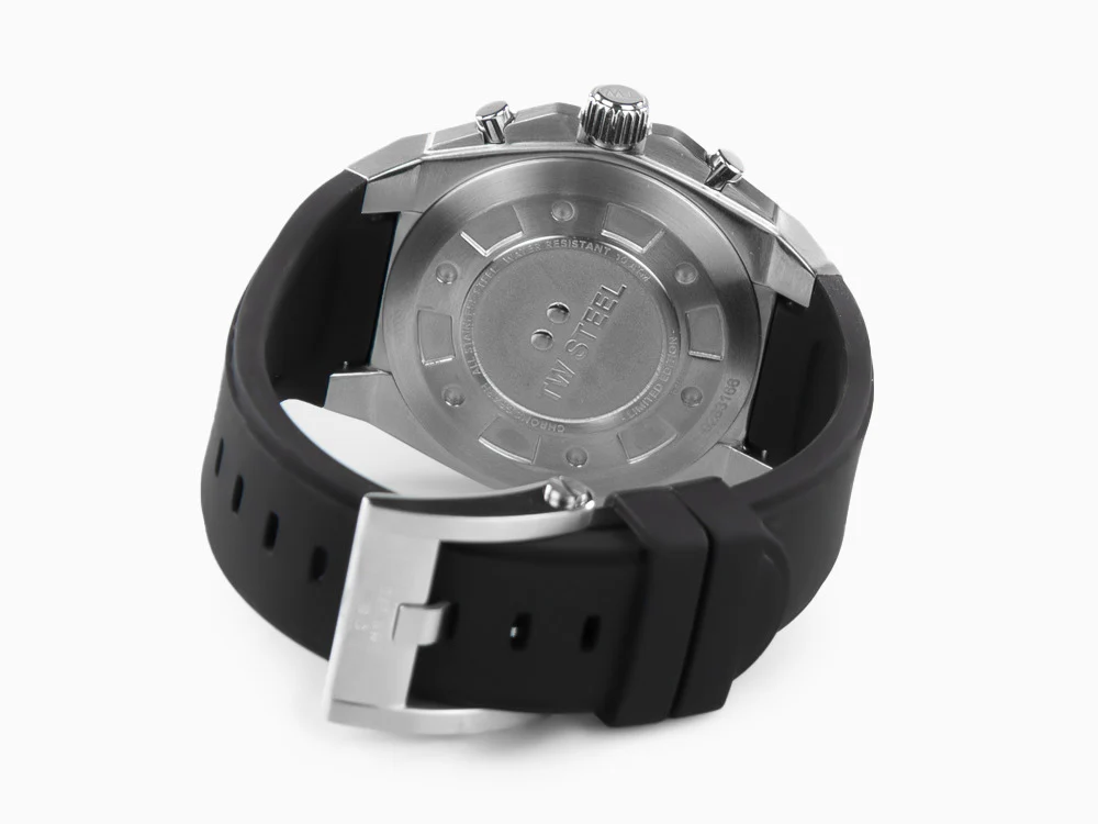 TW Steel Ceo Tech 44mm Quartz Watch, Black, 44 mm, Rubber strap, 10 atm, CE4041 - Image 3
