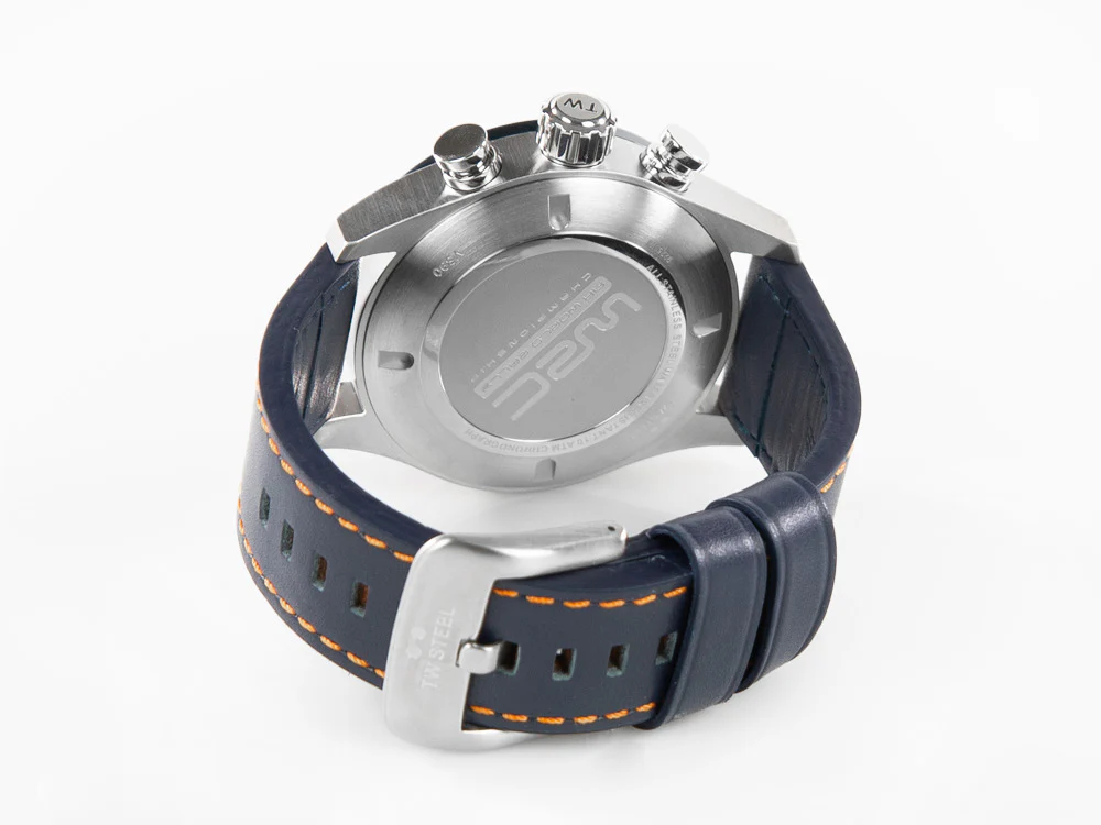 TW Steel WRC Quartz Watch, Blue, 48 mm, Leather strap, 10 atm, VS90 - Image 3