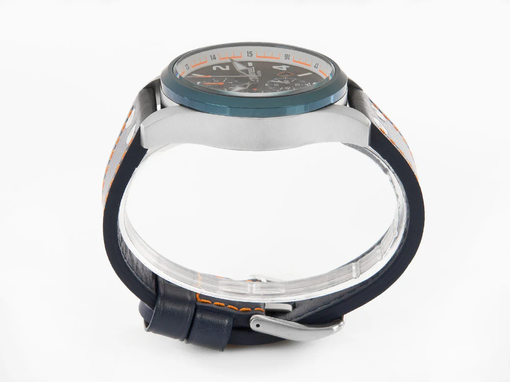 TW Steel WRC Quartz Watch, Blue, 48 mm, Leather strap, 10 atm, VS90 - Image 6