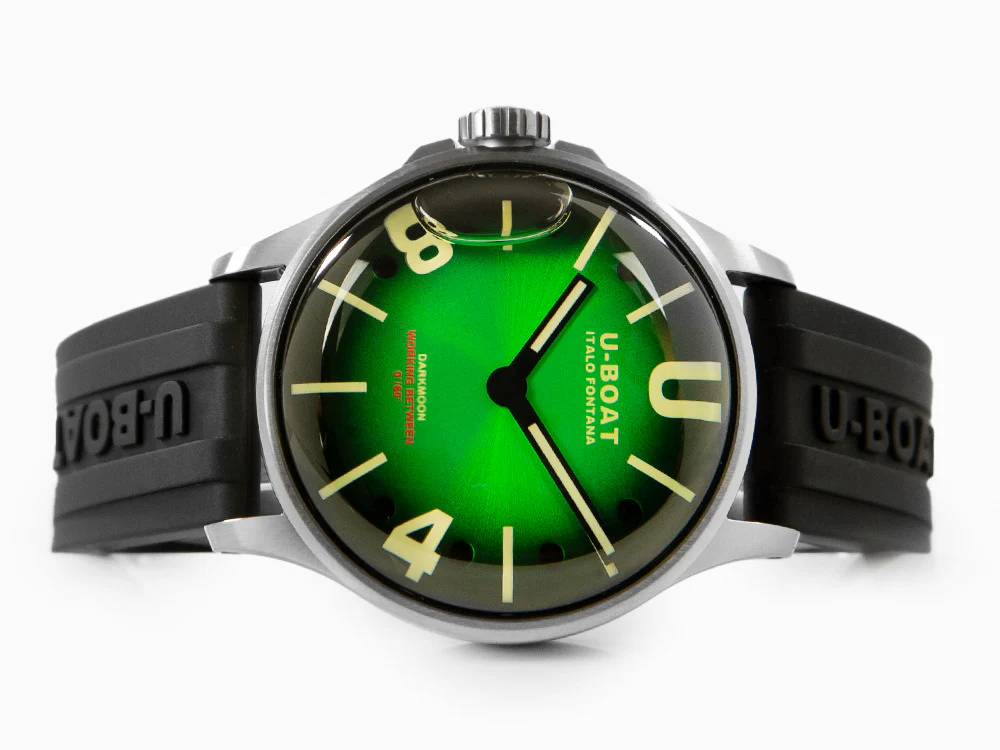U-Boat Capsoil Capsoil Darkmoon Soleil Green SS Quartz Watch, 40 mm, 9502 - Image 7