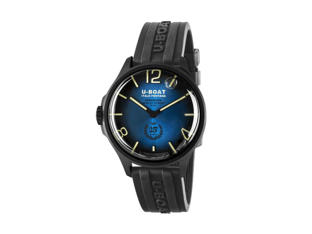 U-Boat Capsoil Darkmoon 25° Blue Soleil PVD, Quartz Watch, Limited Edition, 2028 - Image 2