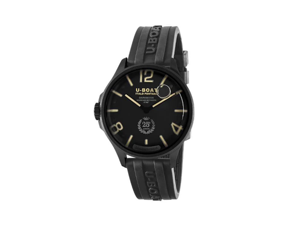 U-Boat Capsoil Darkmoon 25.º PVD Quartz Watch, Black, Limited Edition, 2026 - Image 2