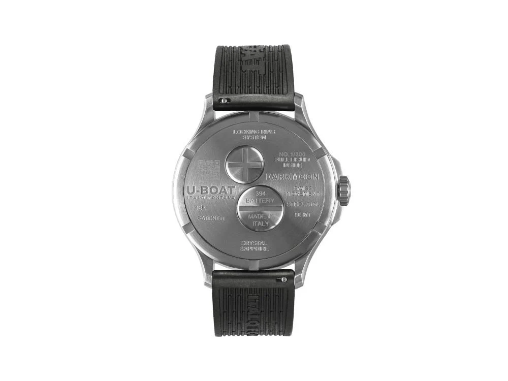 U-Boat Capsoil Darkmoon 25° SS Green Soleil Quartz Watch,Limited Edition, 2031 - Image 3