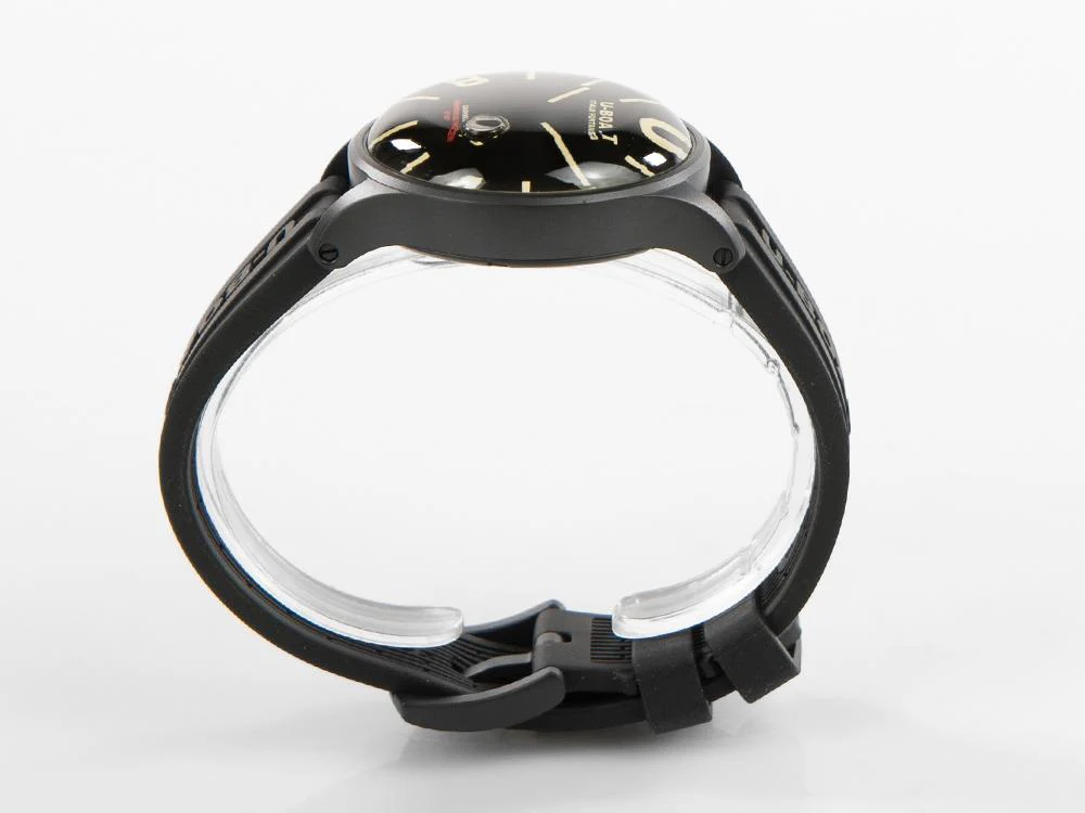 U-Boat Capsoil Darkmoon Quartz Watch, Stainless Steel, DLC, 40 mm, Black, 9019 - Image 6