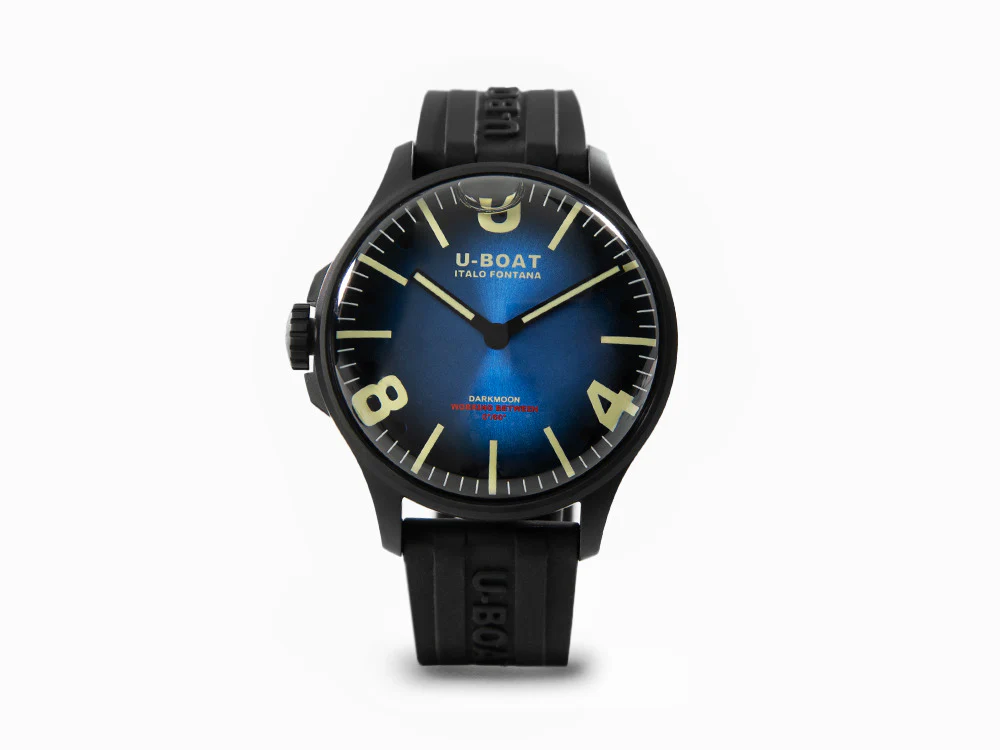 U-Boat Capsoil Darkmoon Soleil Blue IP Quartz Watch, 44 mm, 8700 - Image 2