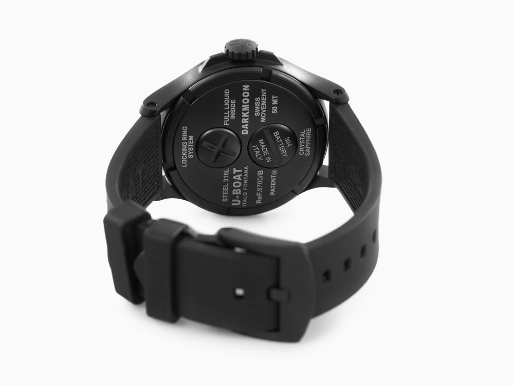 U-Boat Capsoil Darkmoon Soleil Blue IP Quartz Watch, 44 mm, 8700 - Image 3