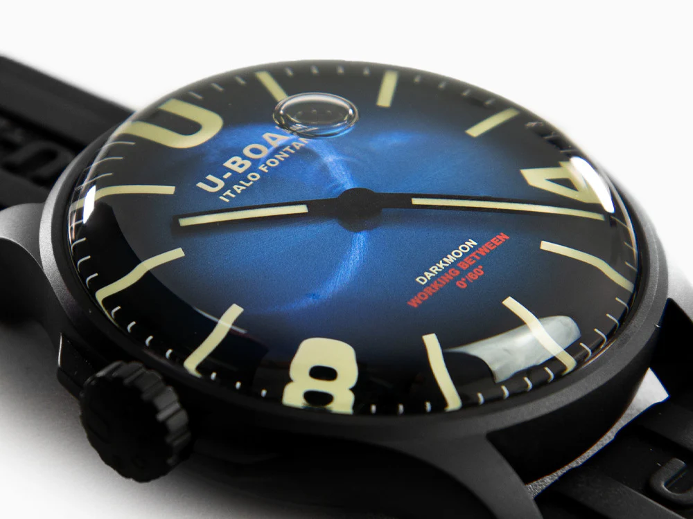 U-Boat Capsoil Darkmoon Soleil Blue IP Quartz Watch, 44 mm, 8700 - Image 8