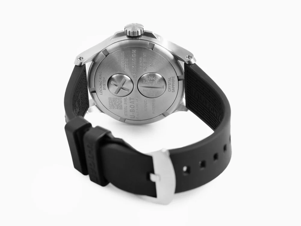 U-Boat Capsoil Darkmoon Soleil Blue SS Quartz Watch, 44 mm, 8704 - Image 3