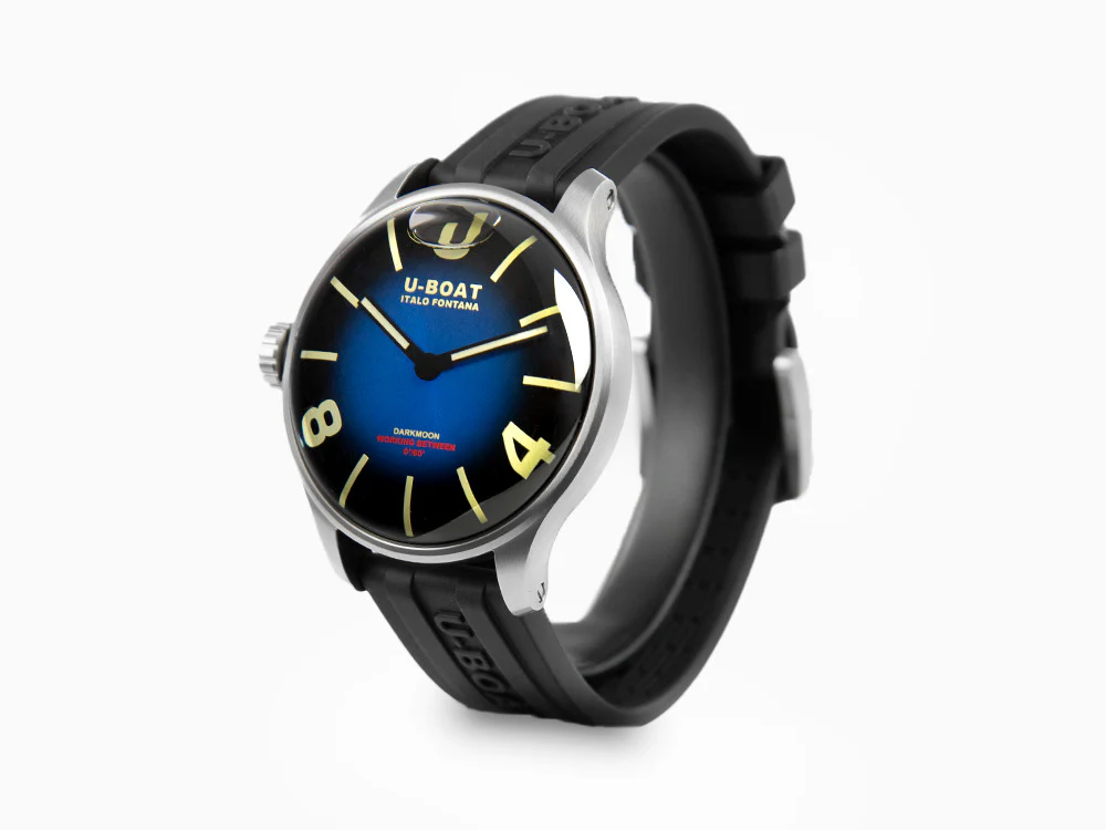 U-Boat Capsoil Darkmoon Soleil Blue SS Quartz Watch, 44 mm, 8704 - Image 4