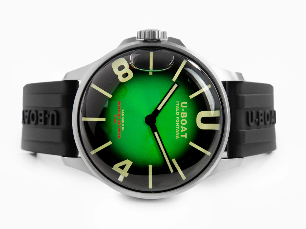 U-Boat Capsoil Darkmoon Soleil Green SS Quartz Watch, 44 mm, 8702/B - Image 7