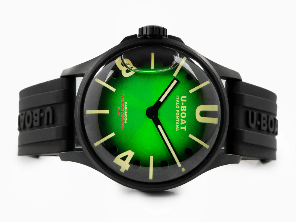 U-Boat Capsoil Darkmoon Soleil Quartz Watch Green, PVD, 40 mm, Green, 9503 - Image 7