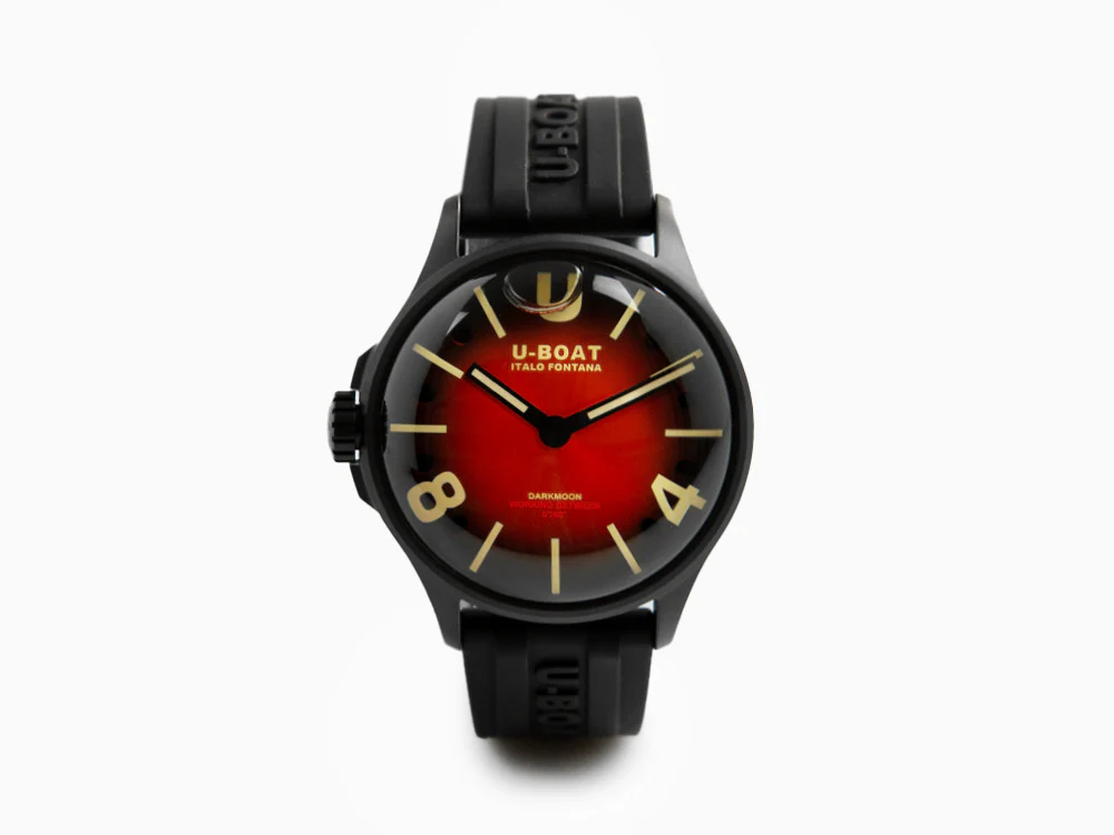 U-Boat Capsoil Darkmoon Soleil Red IPB, Quartz Watch, 40 mm, 9501 - Image 2