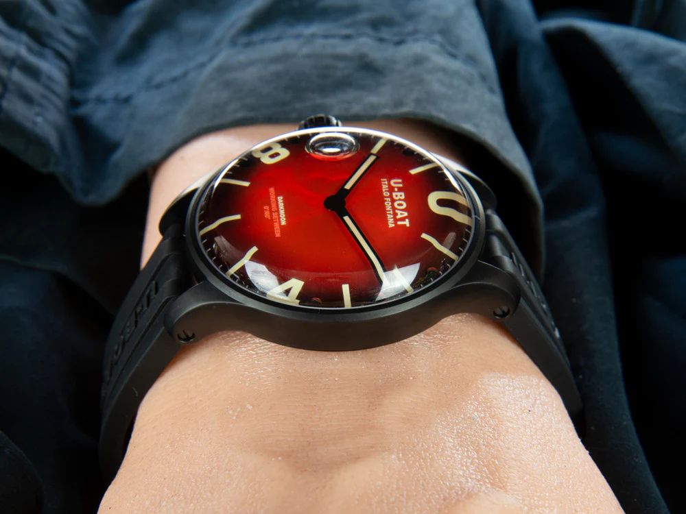 U-Boat Capsoil Darkmoon Soleil Red IPB Quartz Watch, 44 mm, 8697 - Image 6
