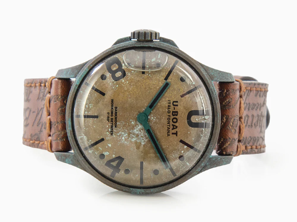 U-Boat Capsoil Darkmoon Unico Quartz Watch, Stainless Steel, PVD, 44 mm, 9600 - Image 7