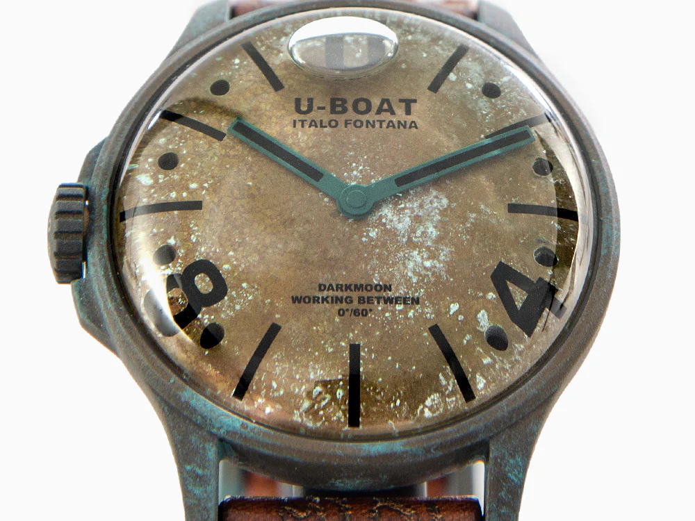 U-Boat Capsoil Darkmoon Unico Quartz Watch, Stainless Steel, PVD, 44 mm, 9600 - Image 8