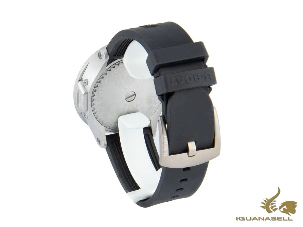 U-Boat Capsoil SS Quartz Watch, Stainless Steel 316L, Black, 45 mm, 8110/A - Image 3