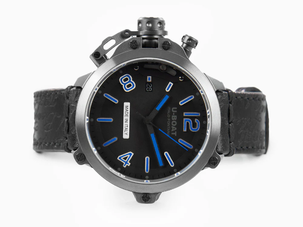 U-Boat Capsule Automatic Watch, PVD, 45 mm, Black, Limited Edition, 8808 - Image 7
