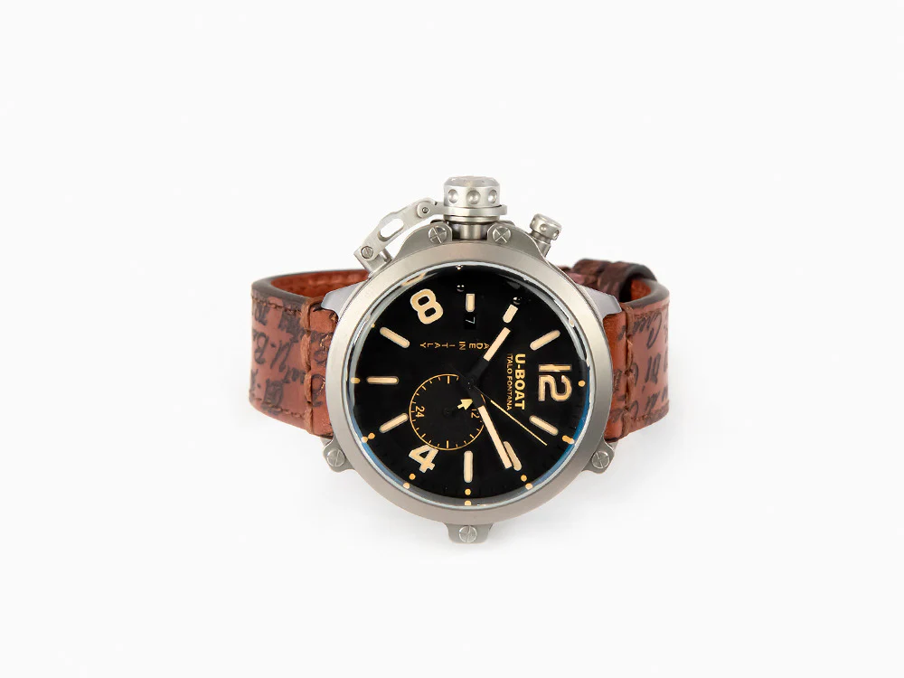 U-Boat Capsule Automatic Watch, PVD, 50 mm, Black, Limited Edition, 8805 - Image 7