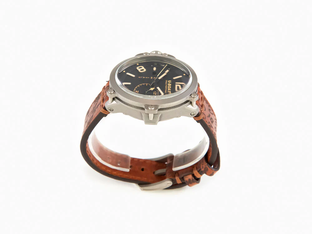 U-Boat Capsule Automatic Watch, PVD, 50 mm, Black, Limited Edition, 8805 - Image 9
