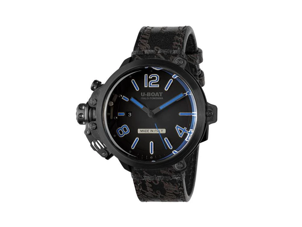 U-Boat Capsule Automatic Watch, PVD, 50 mm, Black, Limited Edition, 8806 - Image 2
