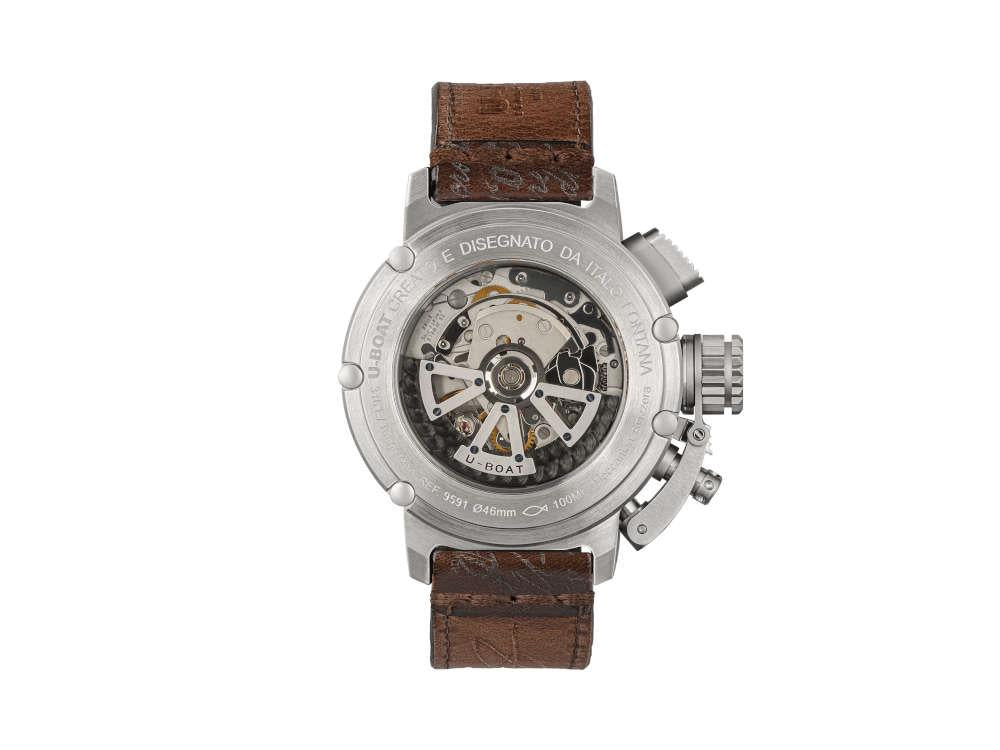 U-Boat Chimera Chrono Automatic Watch, Green, 46 mm, Limited Edition, 9591 - Image 3