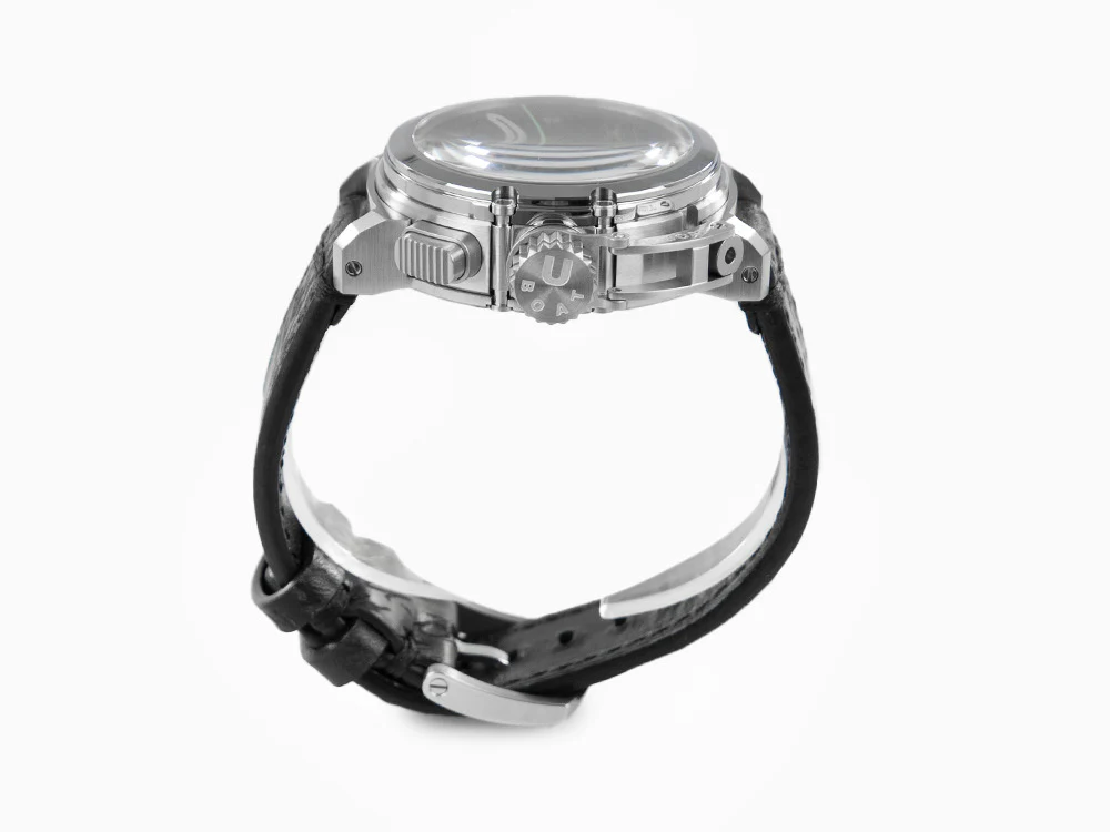 U-Boat Chimera SS Nero Automatic Watch, Black, 46 mm, Limited Edition, 9605 - Image 5
