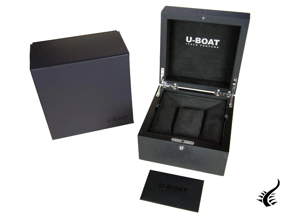 U-Boat Classico Automatic Watch, Ceramic, Black, 7124 - Image 3