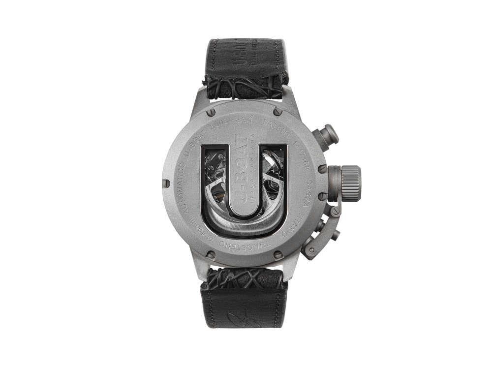 U-Boat Classico Automatic Watch, Titanium, Blue, 45 mm, Limited Edition, 3003 - Image 3