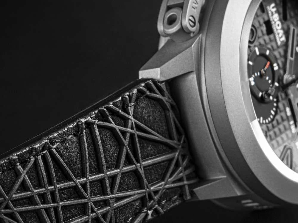 U-Boat Classico Automatic Watch, Titanium, Grey, 45 mm, Limited Edition, 3002 - Image 4